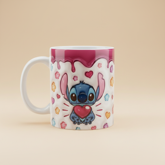 Mug Stitch - version fond beige